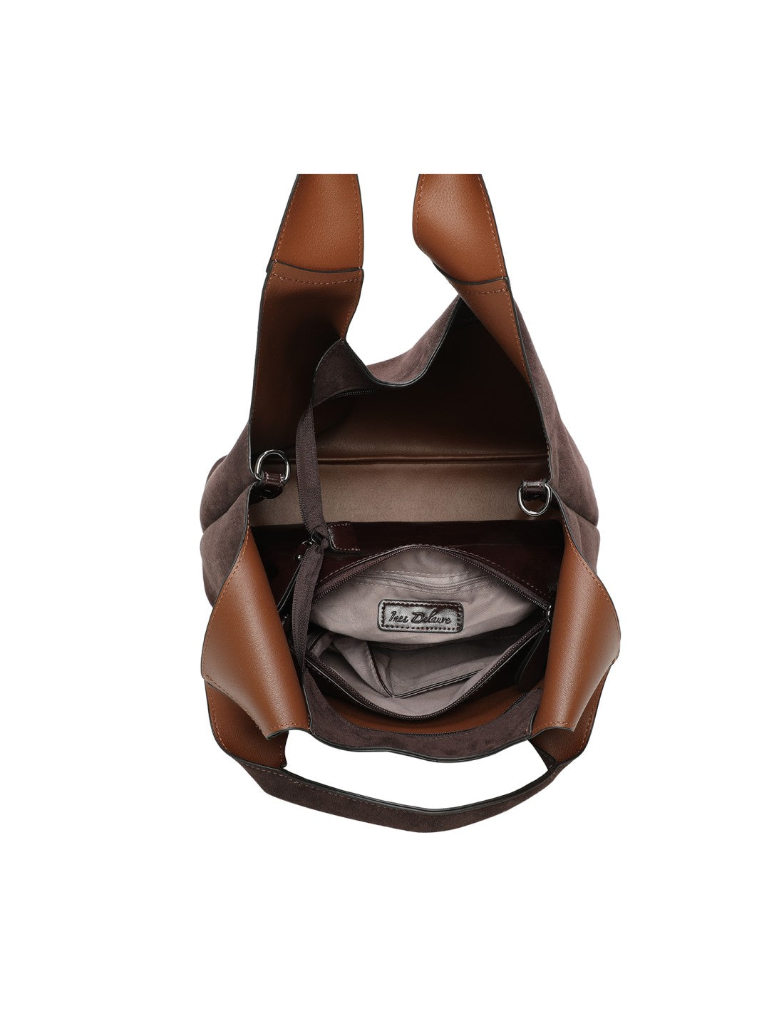 Cabas porté épaule 2 en 1 café