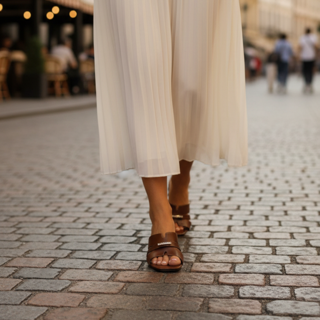 Urban Cross – Mules marron