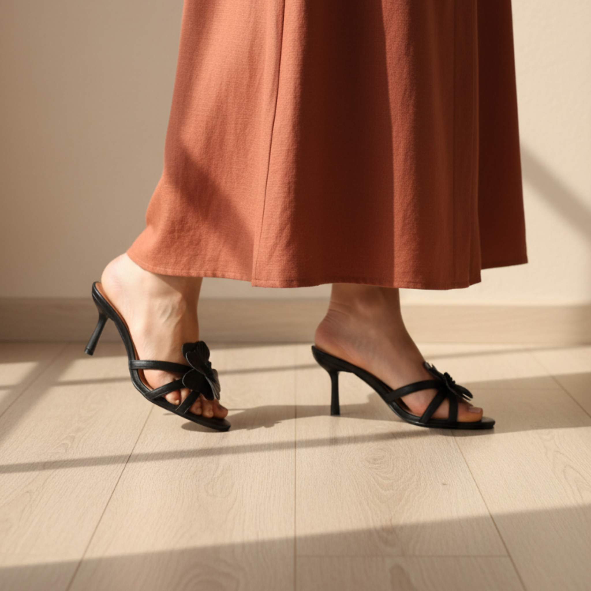 Soft Glam – Mules noir