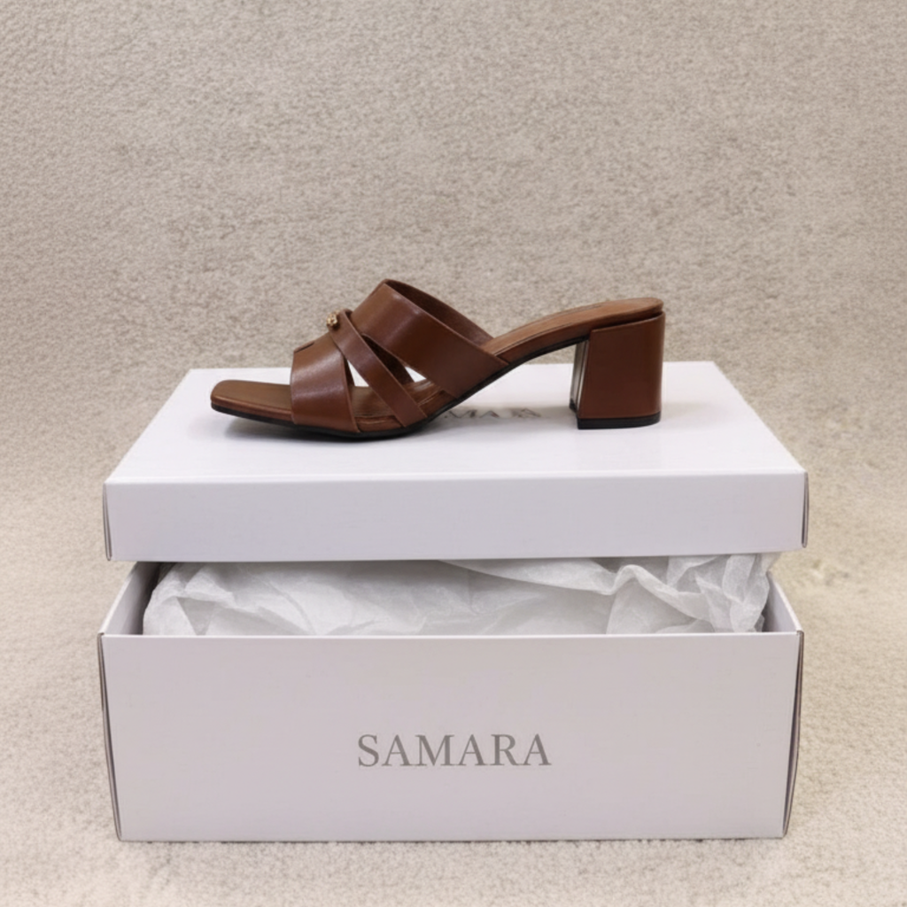 Urban Cross – Mules marron