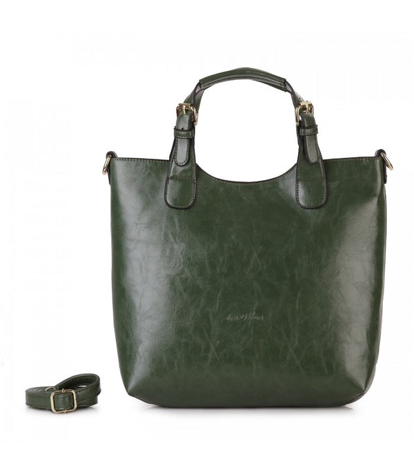 Sac porté main & pochette amovible kaki