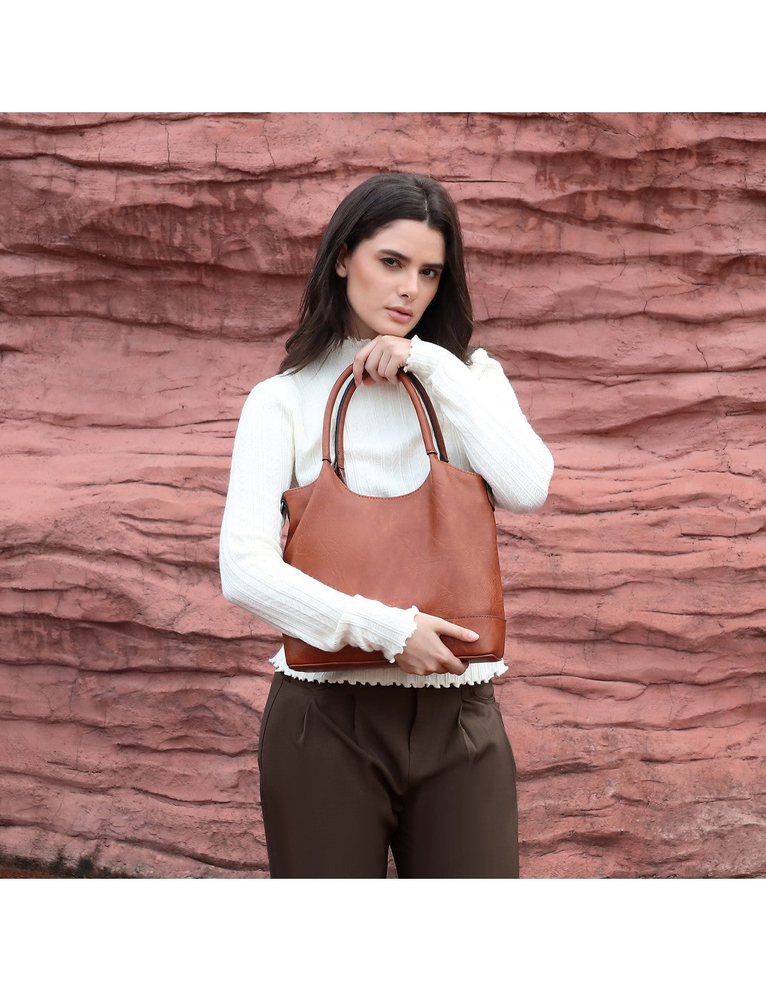 Sac cabas camel