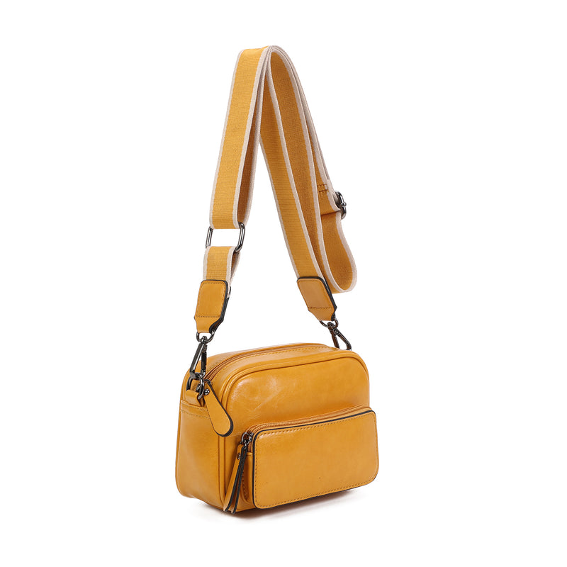 Petit sac bandoulière jaune