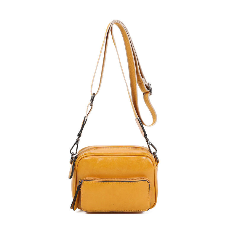 Petit sac bandoulière jaune