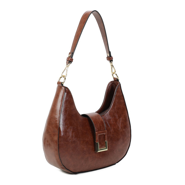 Sac porté épaule choco