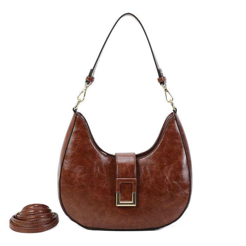 Sac porté épaule choco