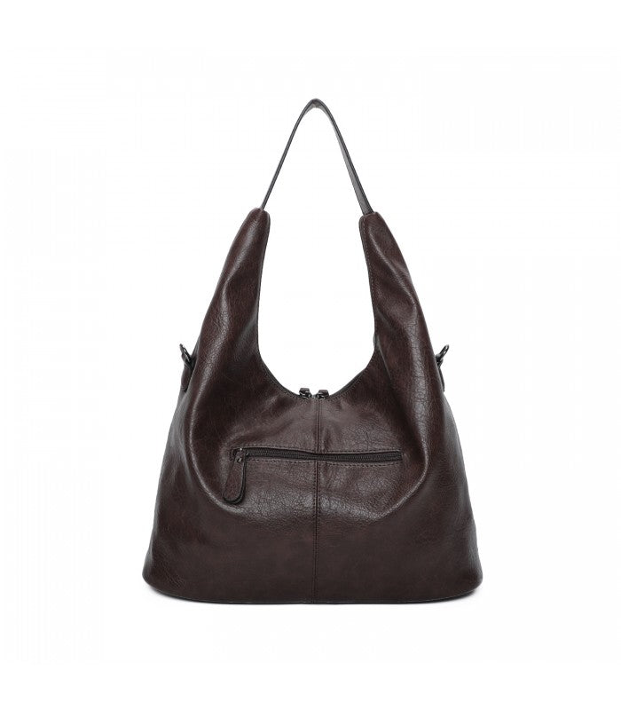 Cabas porté épaule marron