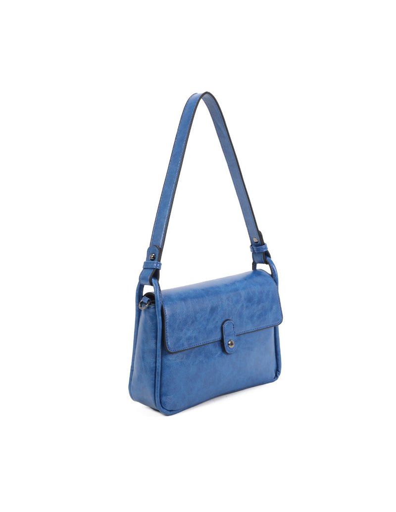 Sac porté épaule bleu