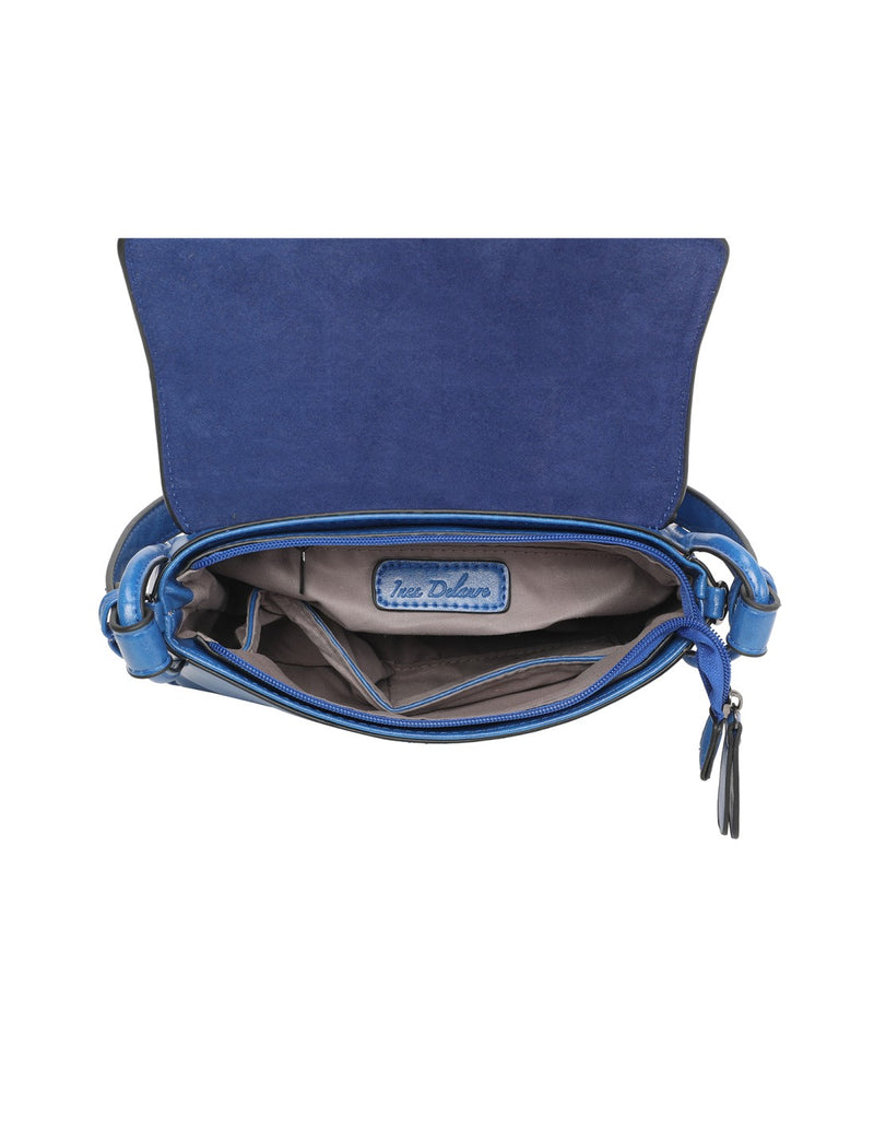 Sac porté épaule bleu