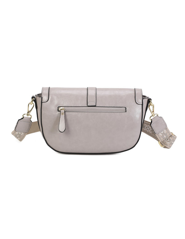 Sac bandoulière gris