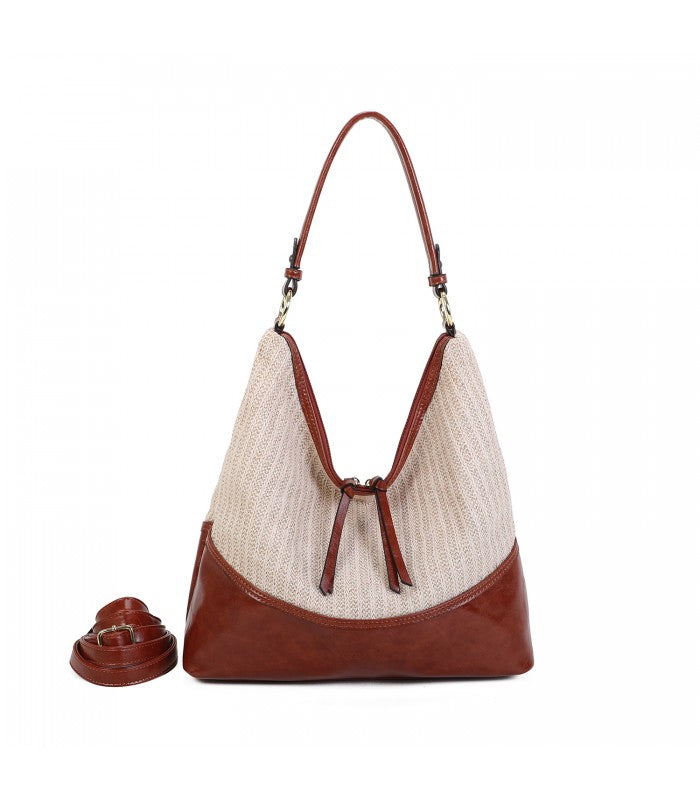 Sac porté épaule camel