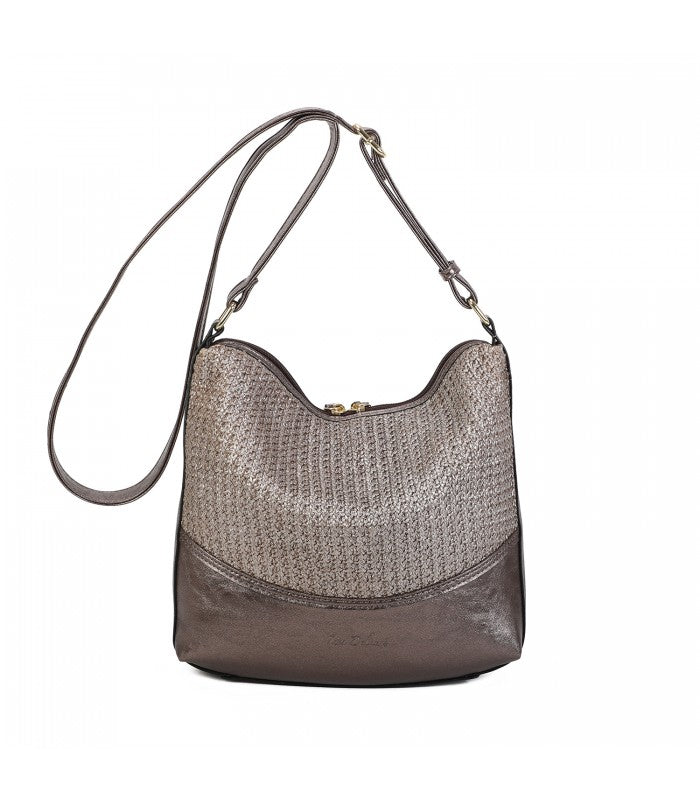 Sac bandoulière bronze