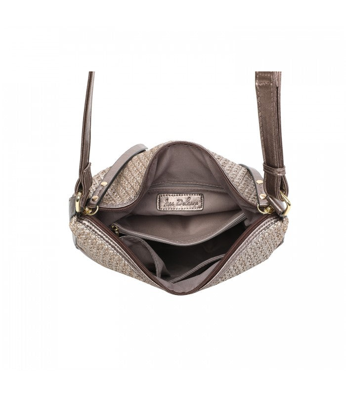 Sac bandoulière bronze