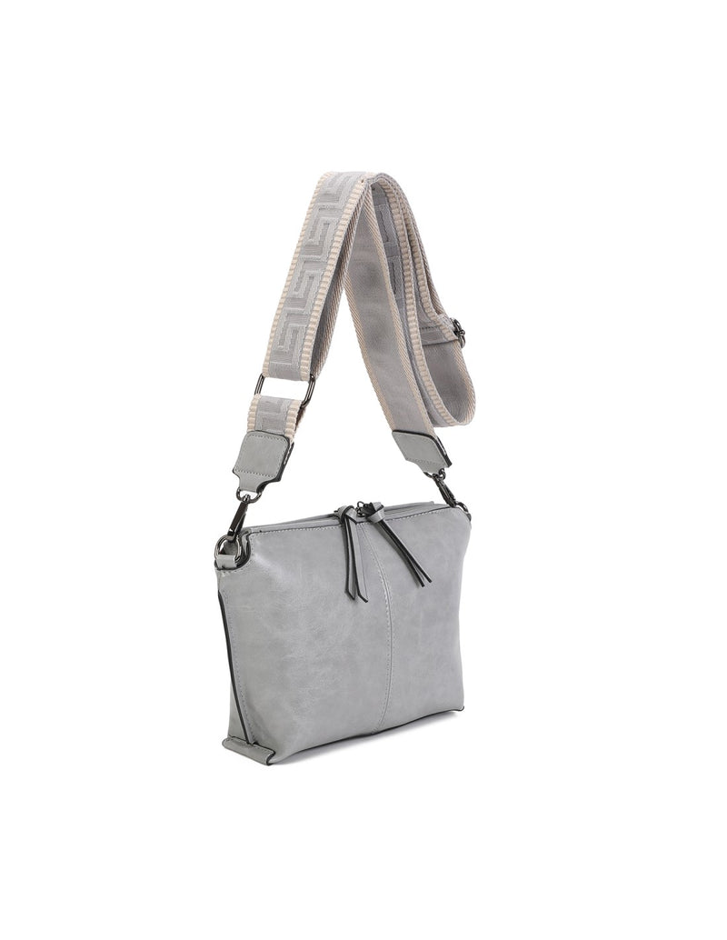Sac bandoulière gris