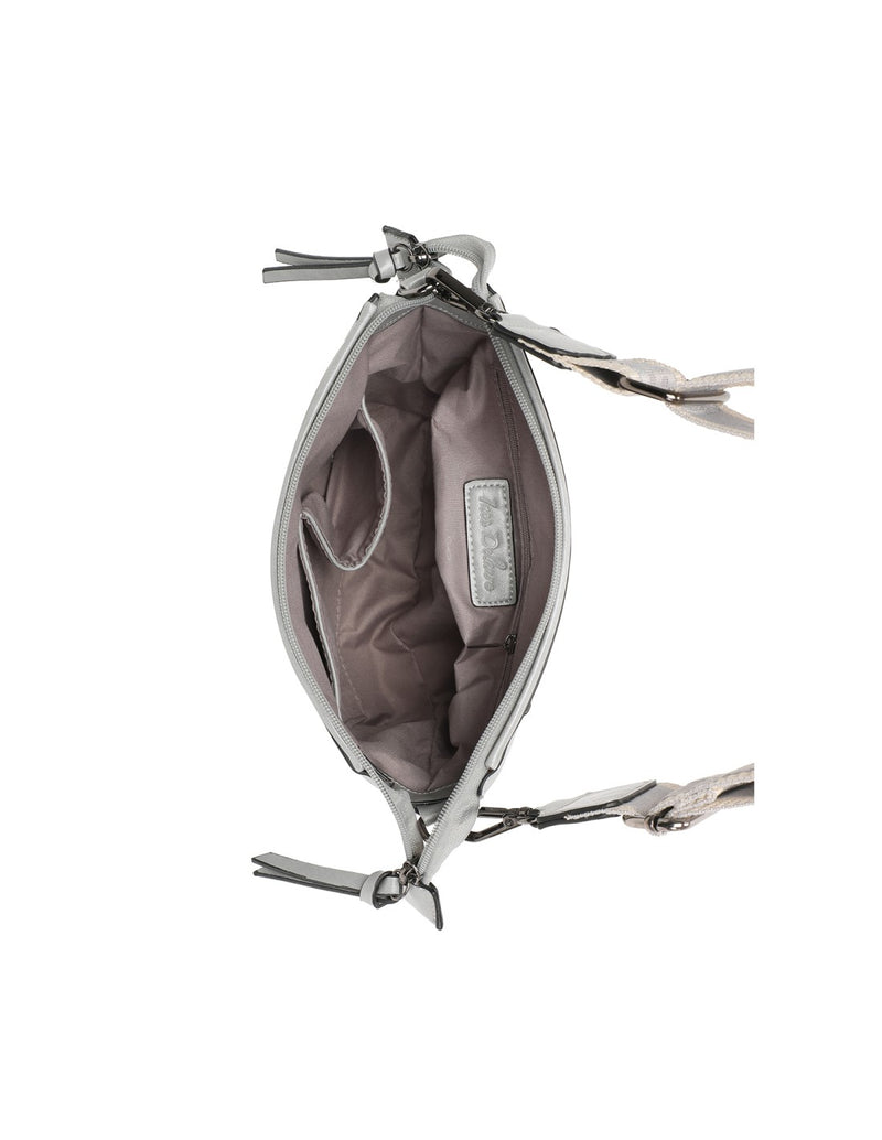 Sac bandoulière gris