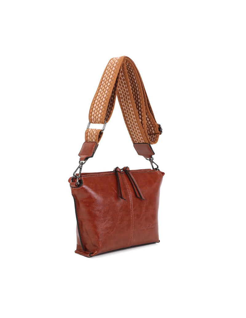 Sac bandoulière camel