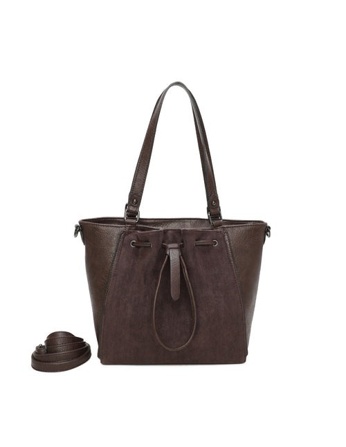 Sac porté épaule marron