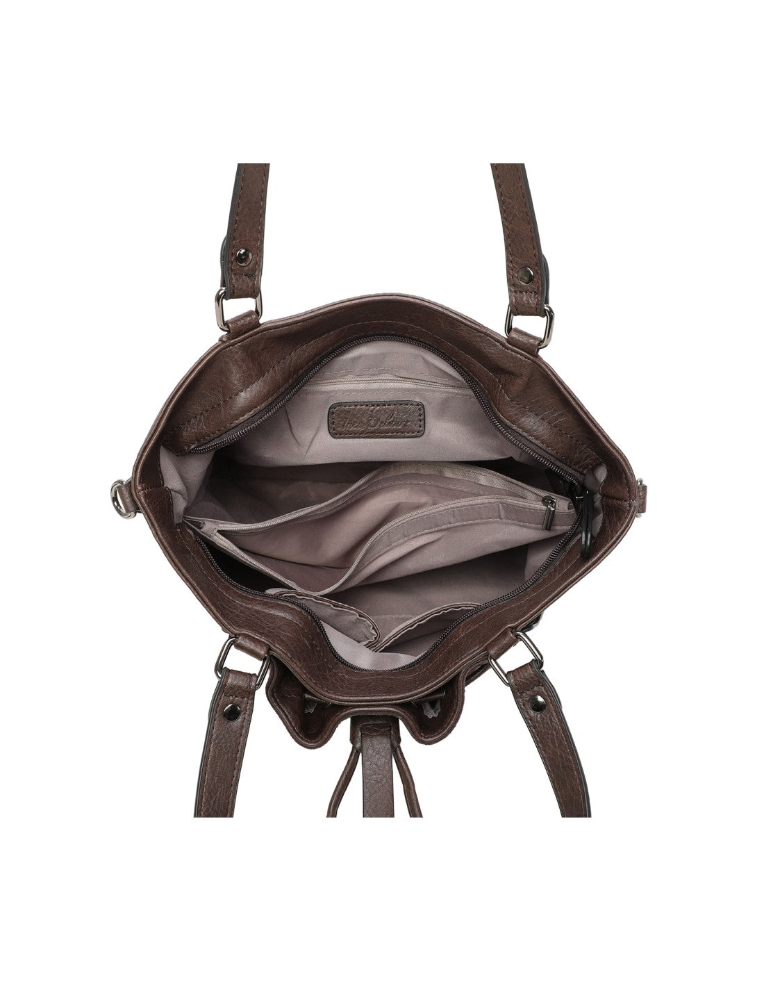 Sac porté épaule marron