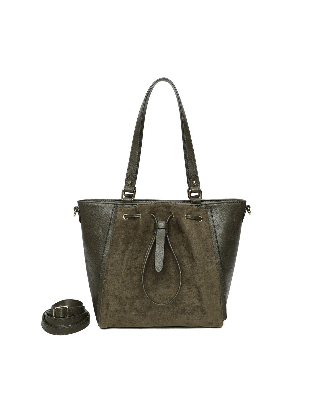 Sac porté épaule kaki