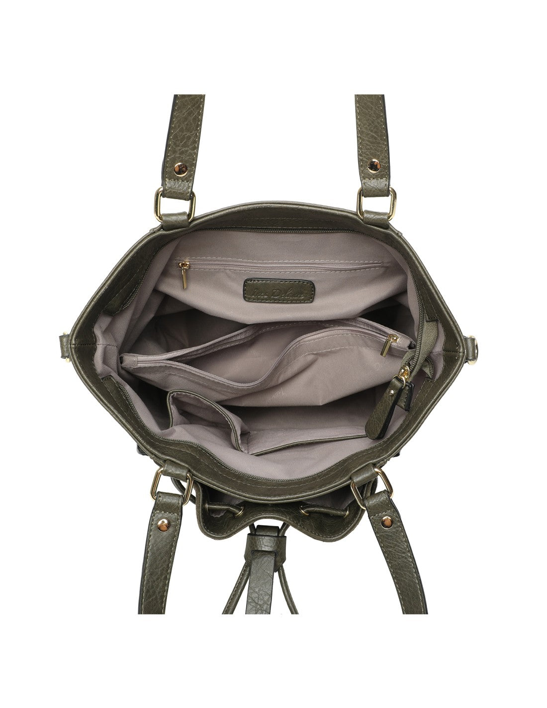 Sac porté épaule kaki