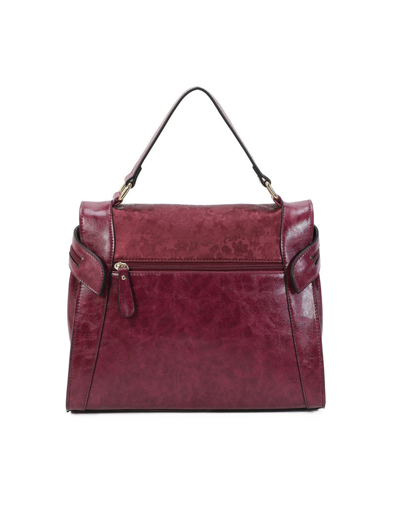 Sac porté main prune