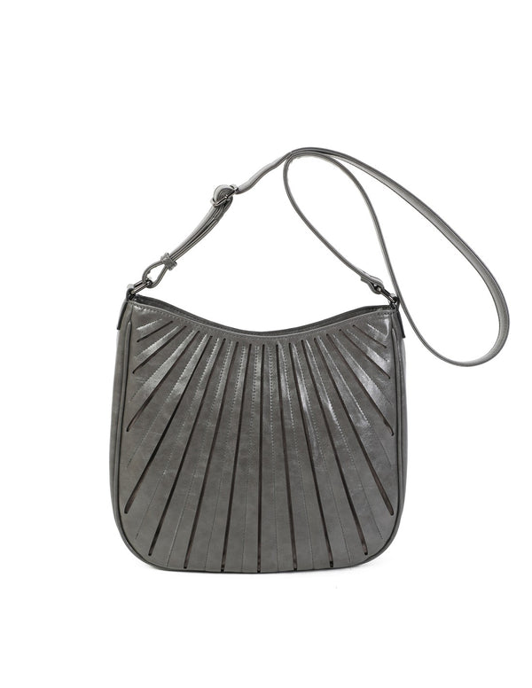 Sac bandoulière gris