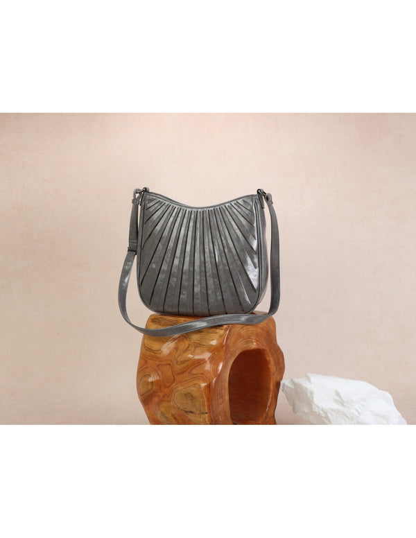 Sac bandoulière gris