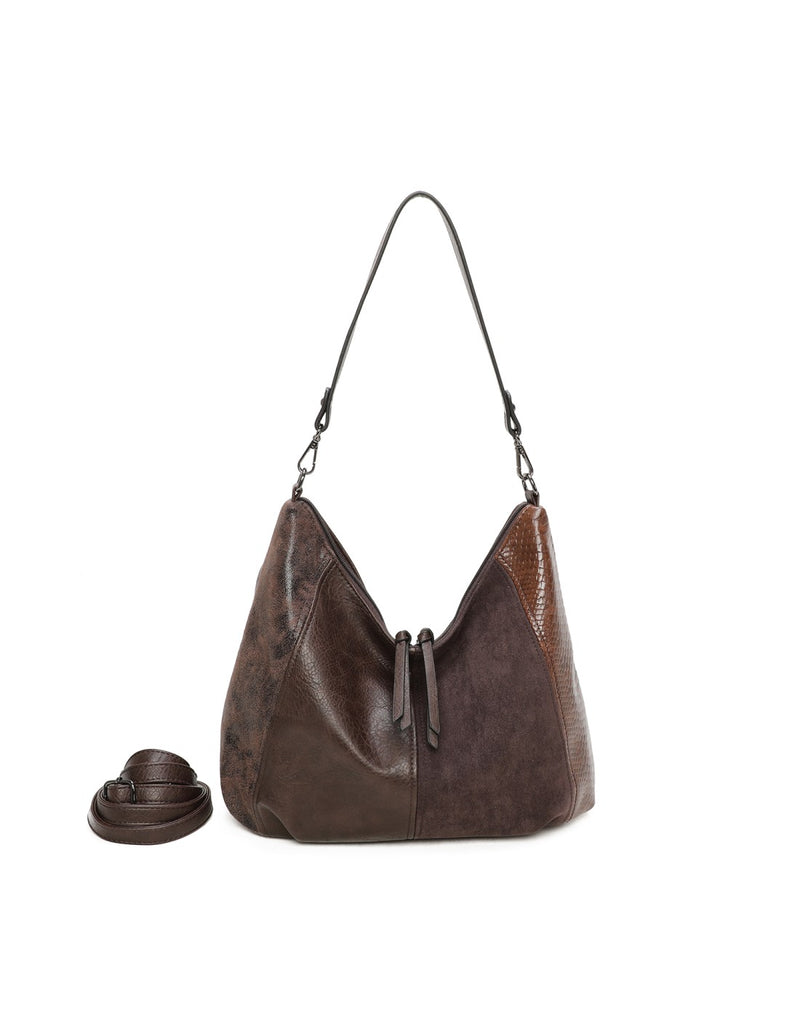 Sac porté épaule marron