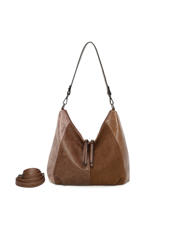 Sac porté épaule cappuccino