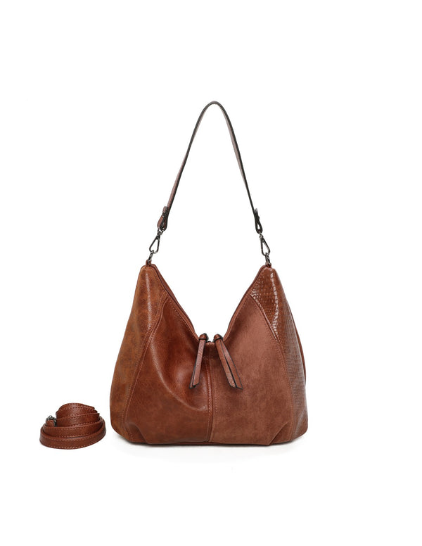 Sac porté épaule camel