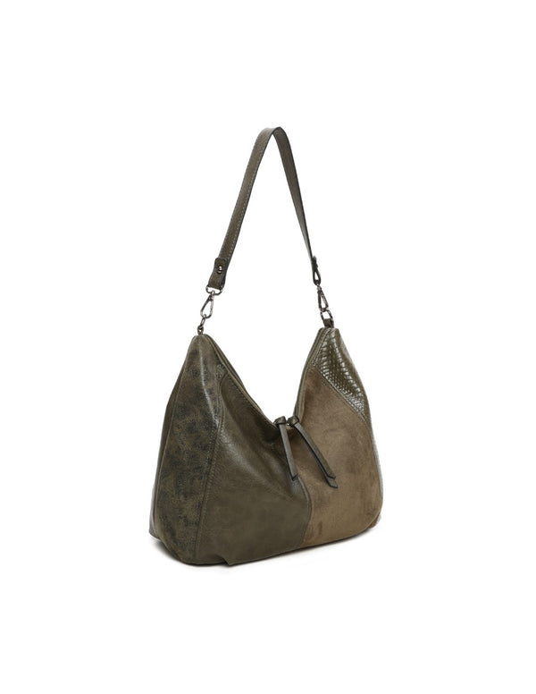 Sac porté épaule kaki