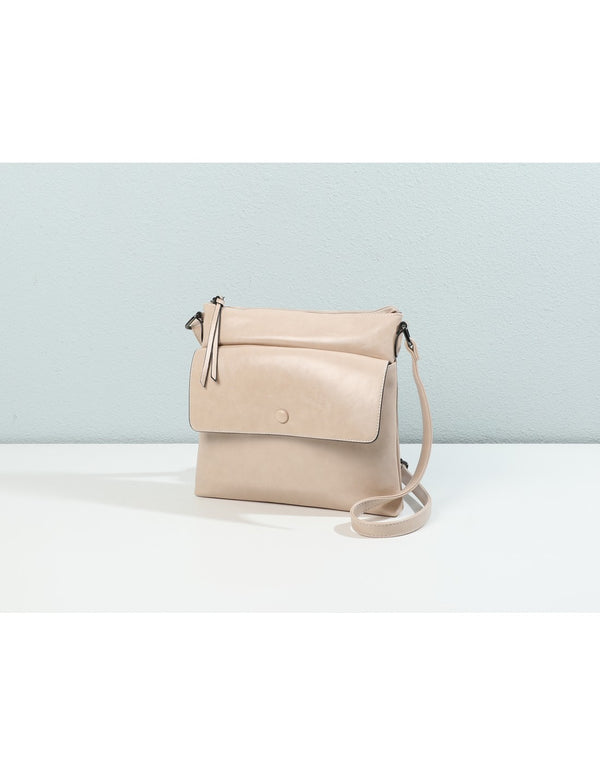 Sac bandoulière crème