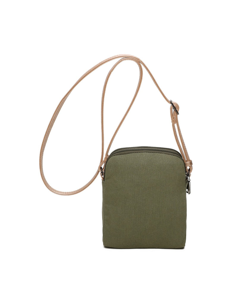 Pochette 2 compartiments kaki