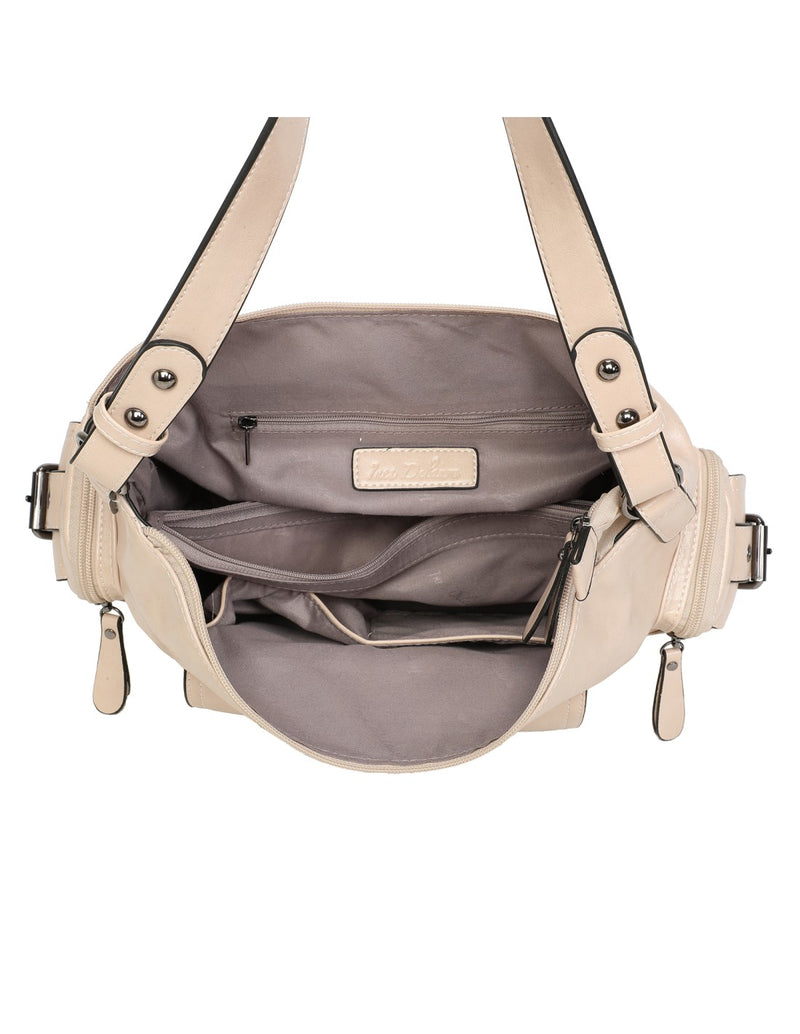 Sac multipoches crème