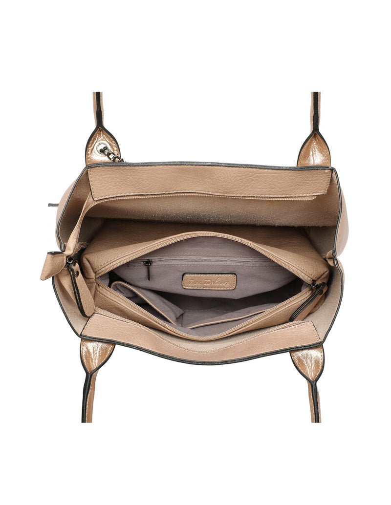 Cabas 2 en 1 taupe