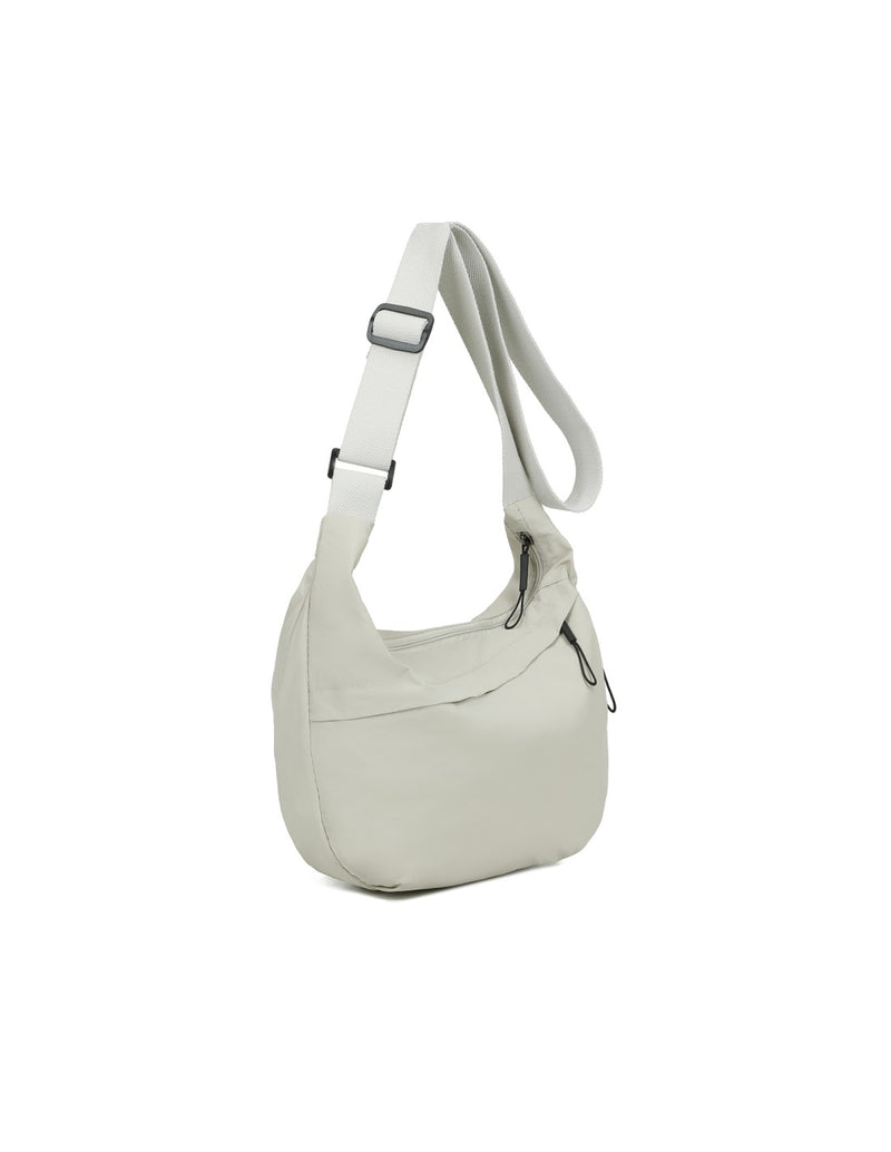 sac bandoulière ultra léger beige