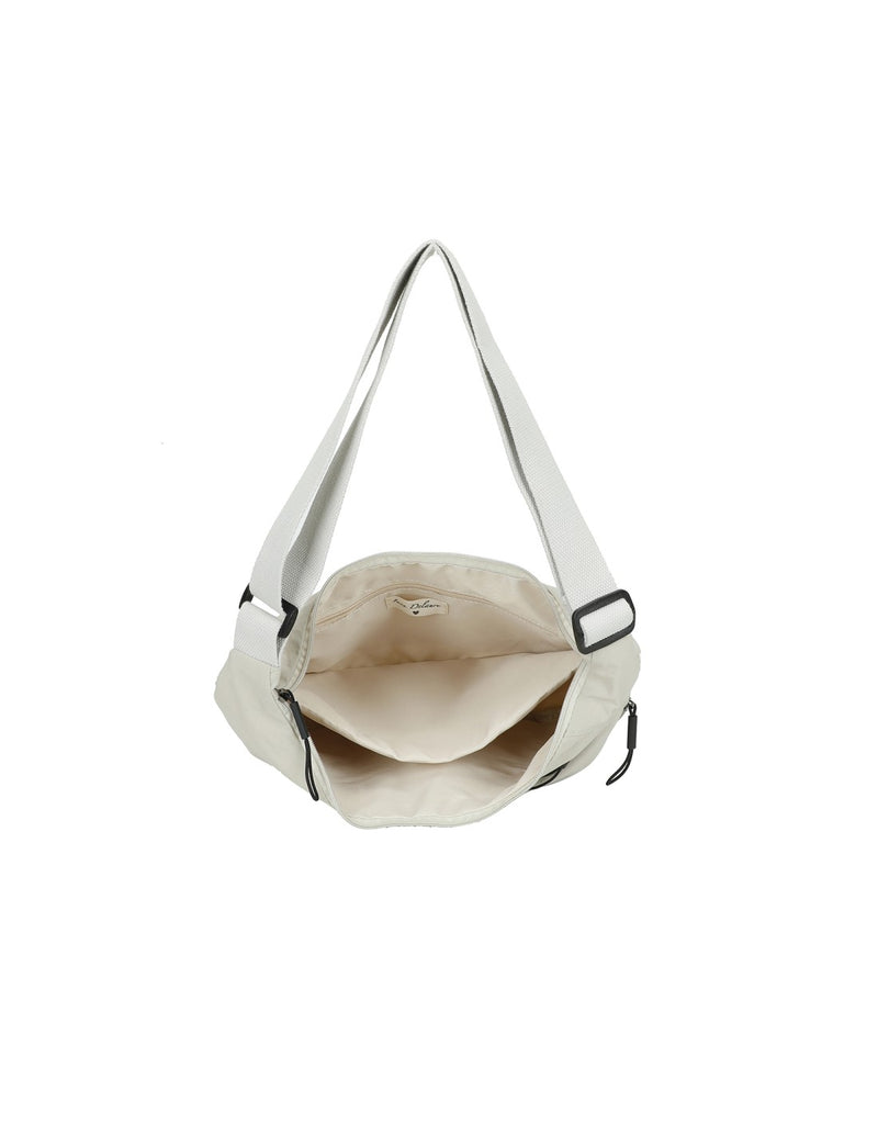 sac bandoulière ultra léger beige