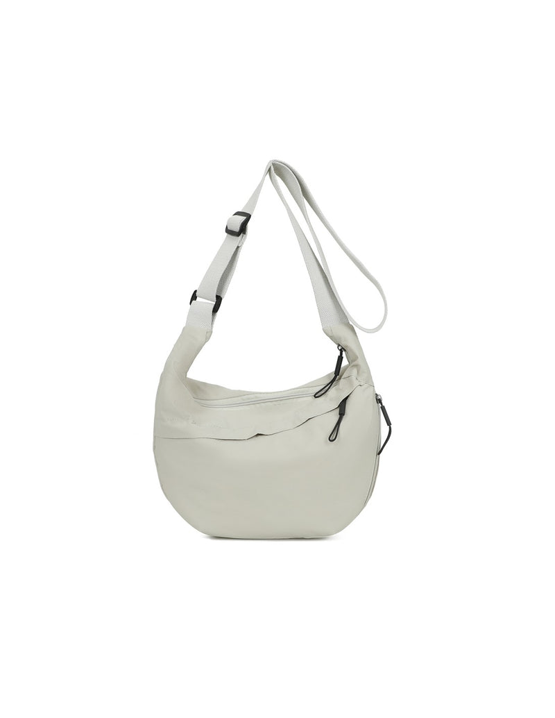 sac bandoulière ultra léger beige