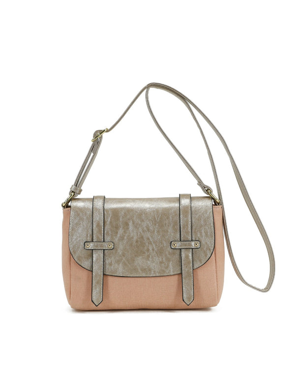 Sac bandoulière rose