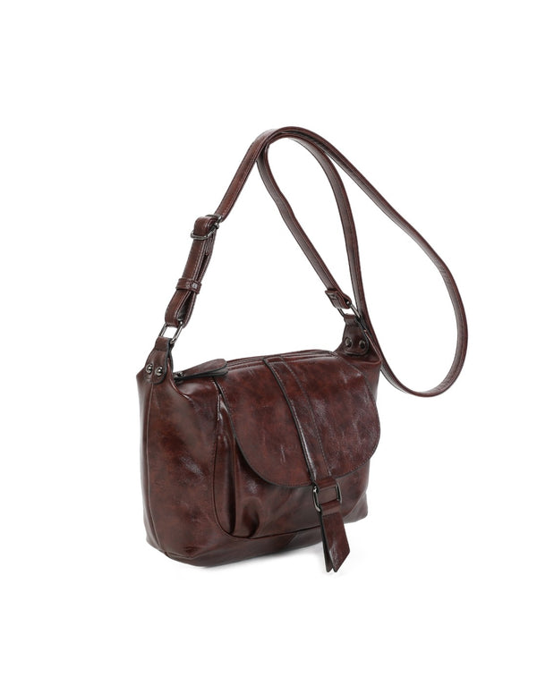 Sac bandoulière marron