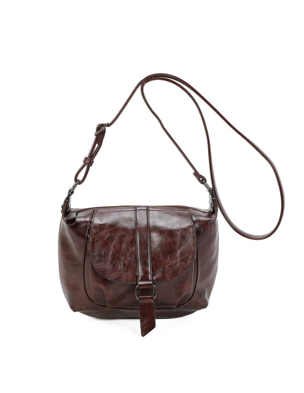 Sac bandoulière marron