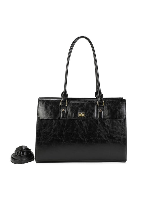 Cabas porté épaule A4 noir