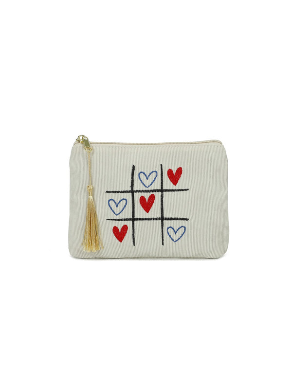 Trousse beige