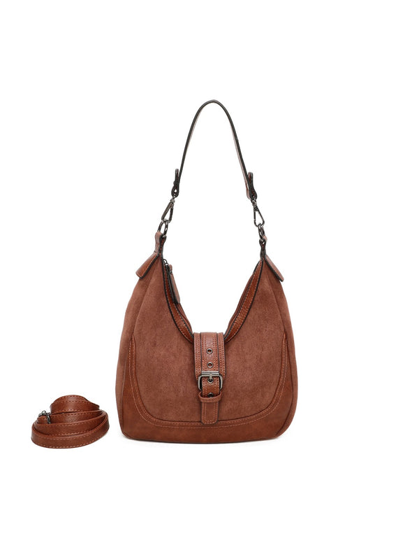 Sac porté épaule camel