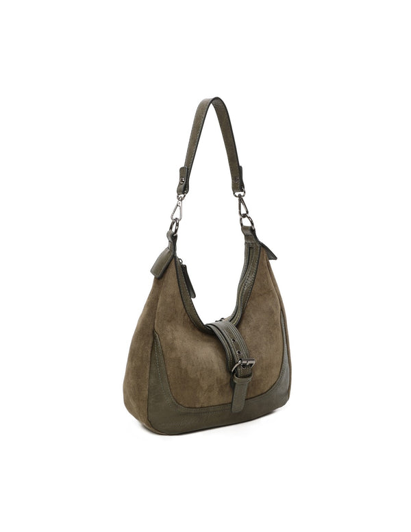 Sac porté épaule kaki