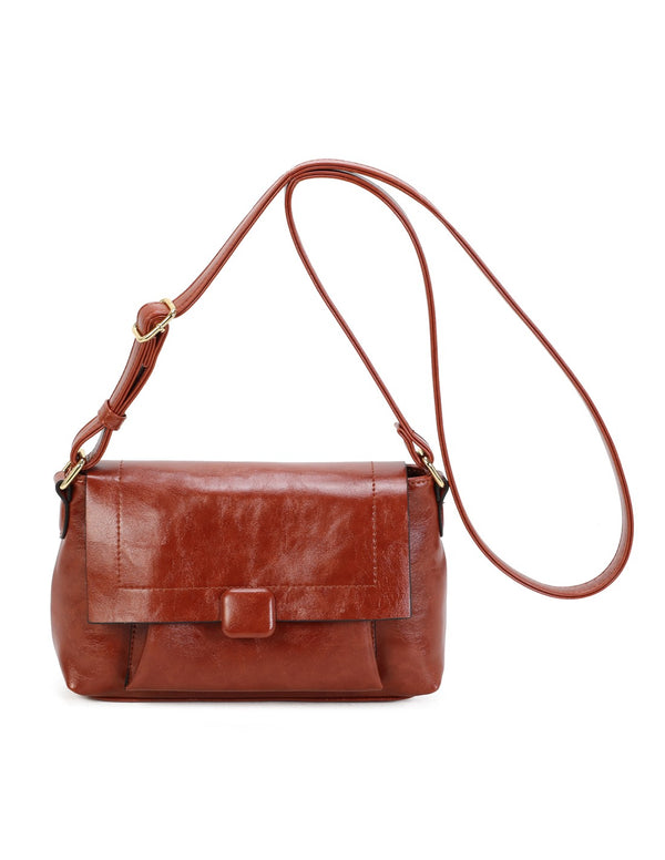 Sac bandoulière camel