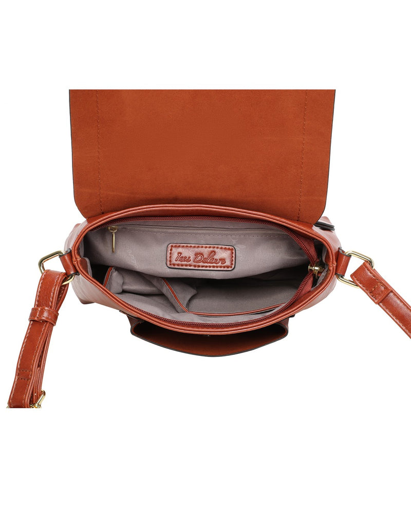 Sac bandoulière camel