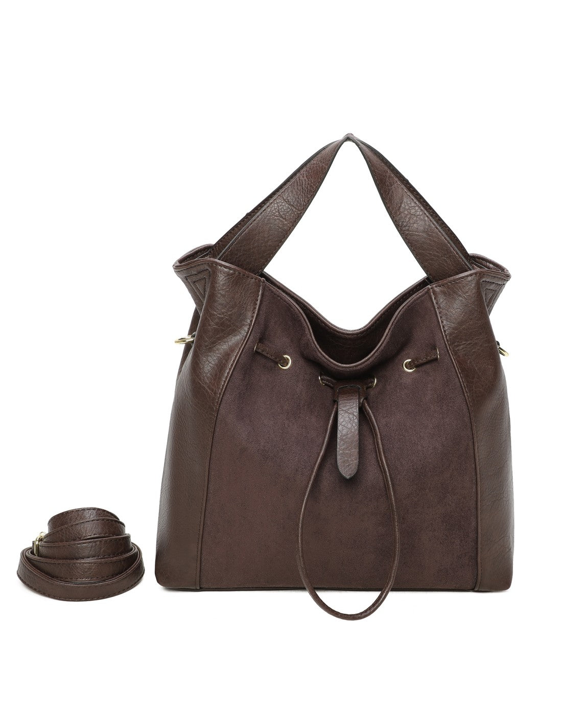 Sac porté main marron