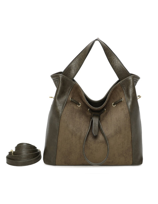 Sac porté main kaki