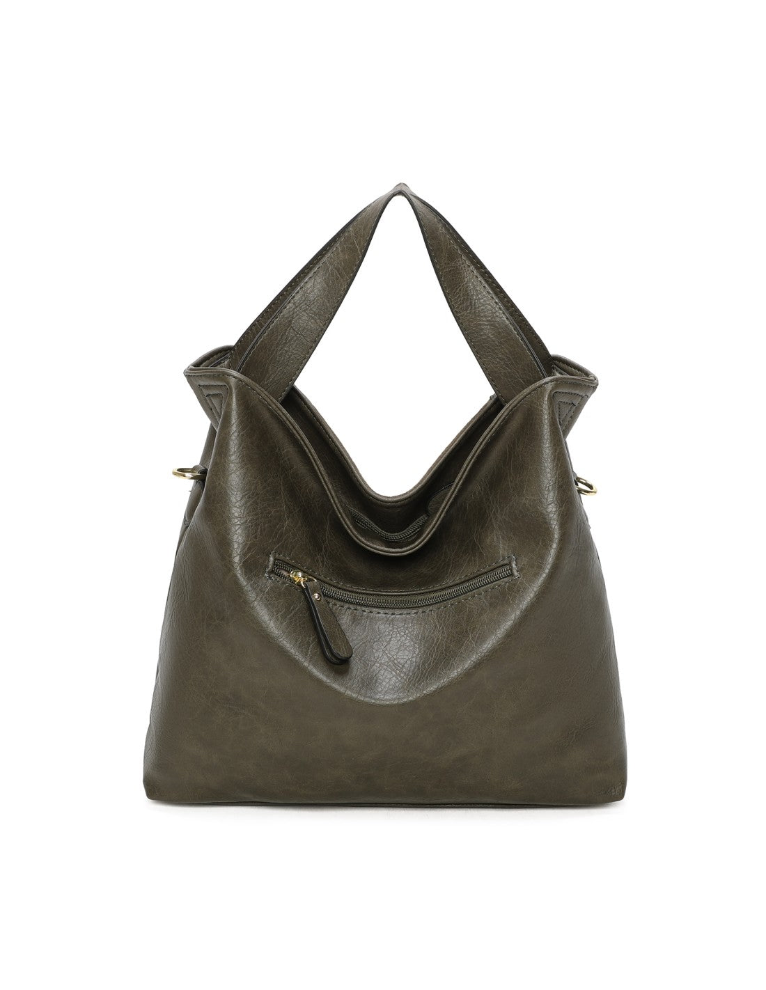 Sac porté main kaki